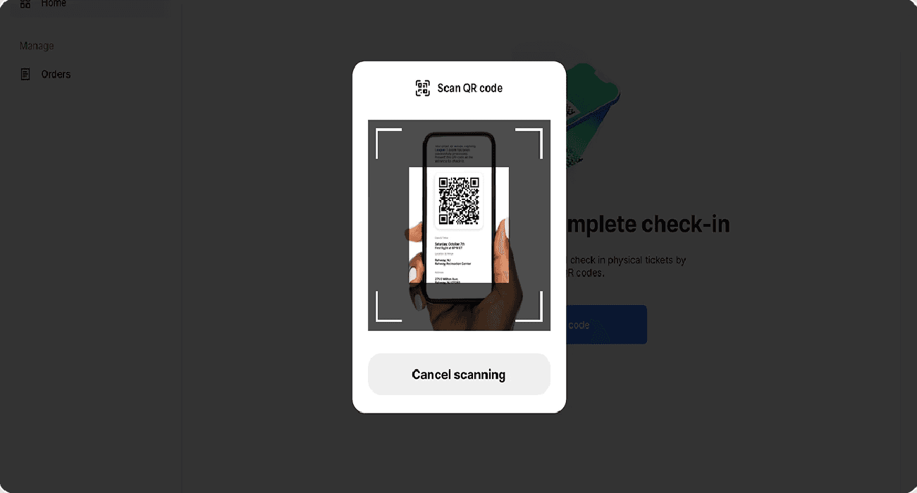 Ticket scanning
