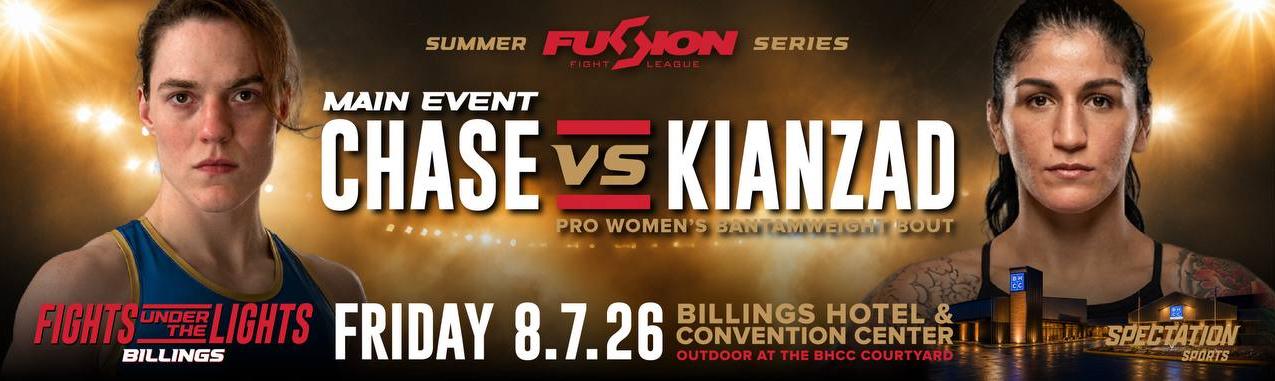 Fusion Fight League: Fights Under The Lights Billings banner